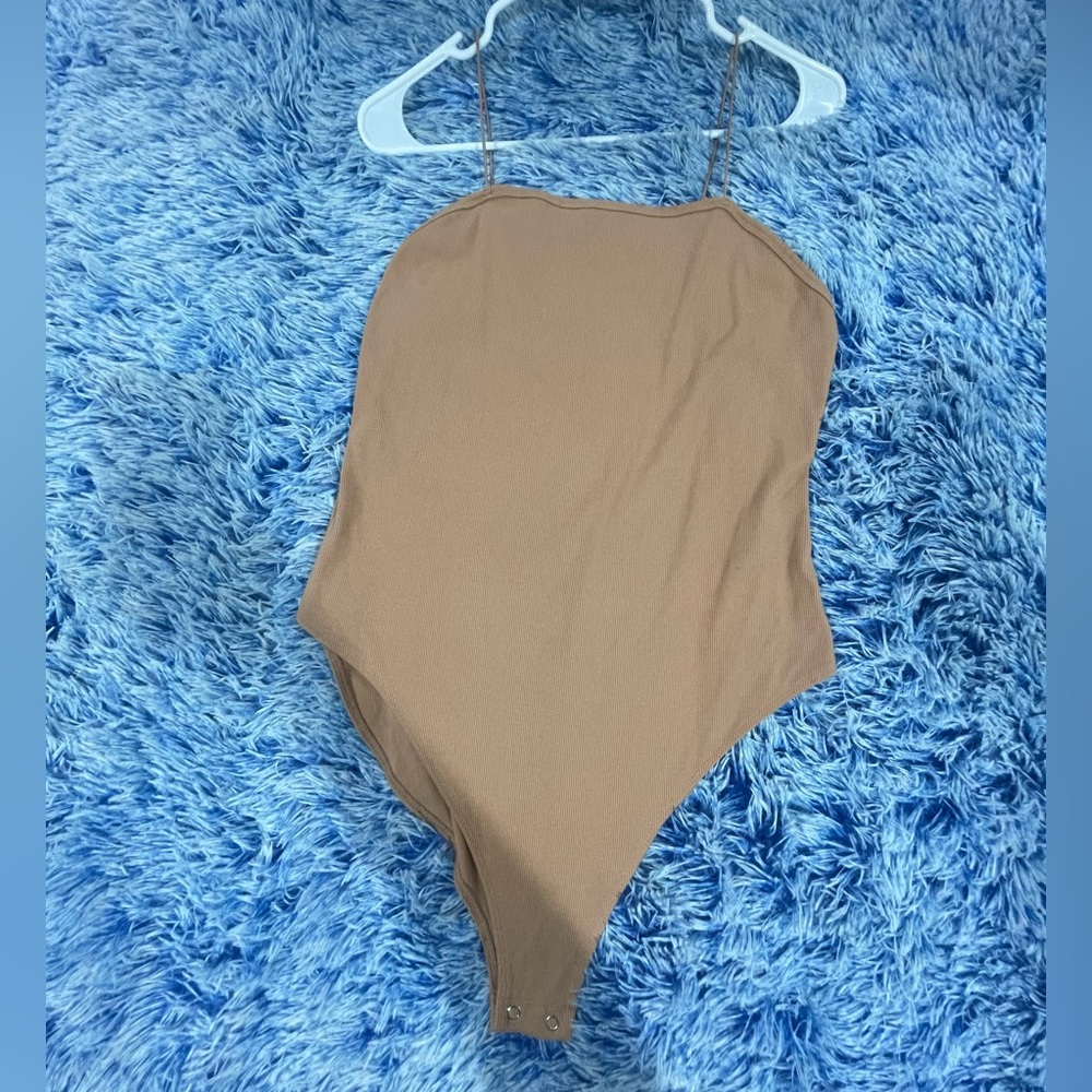 Brown bodysuit